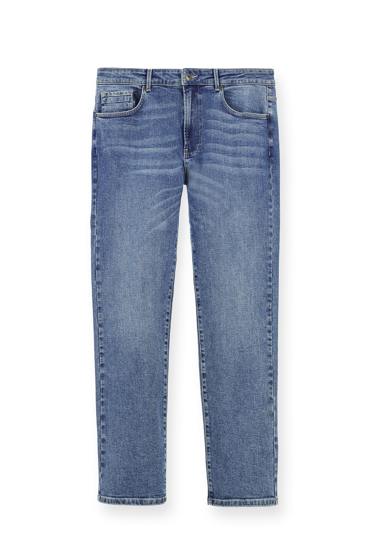 Kiğılı  6 Drop Regular Fit Standart Kesim Likralı Denim Pantolon - Görsel 3