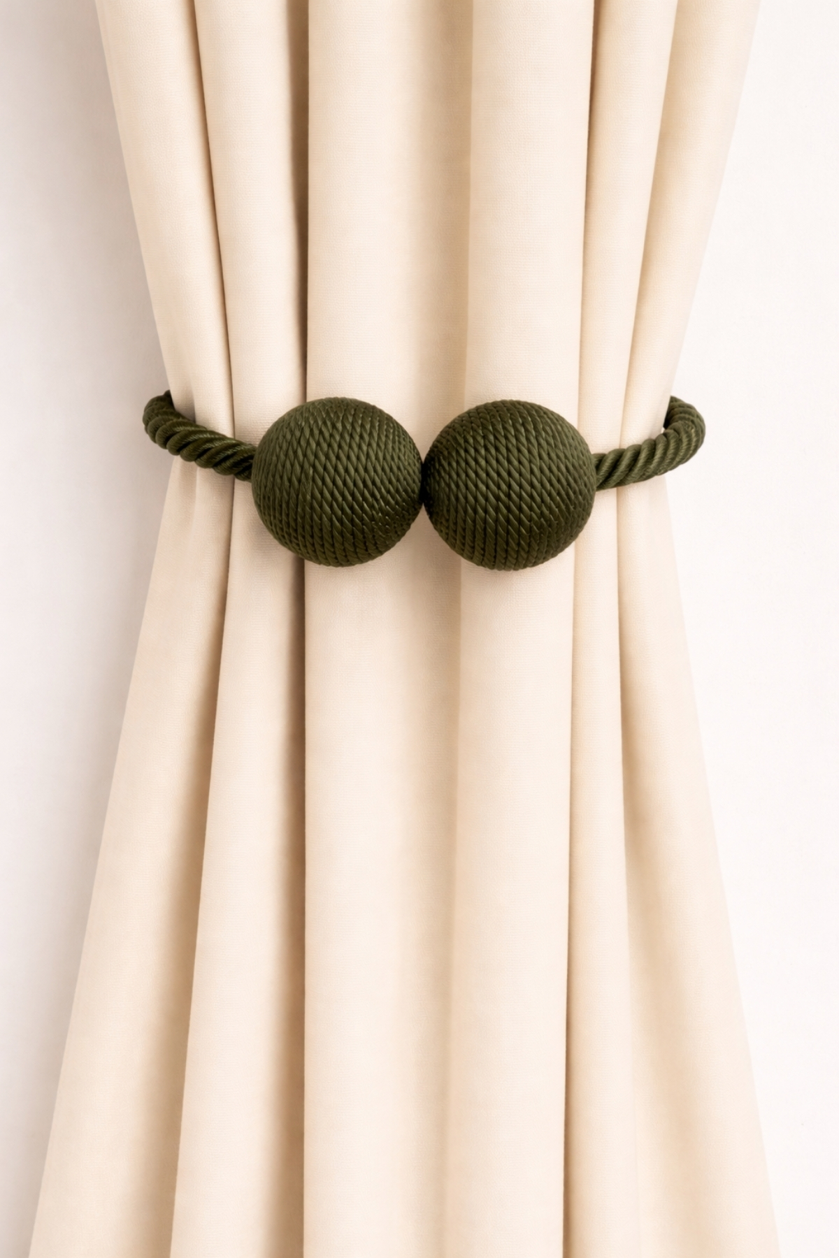Magnetic Cord Wrap Tulle And Fund Curtain Collection Buckle - Green
