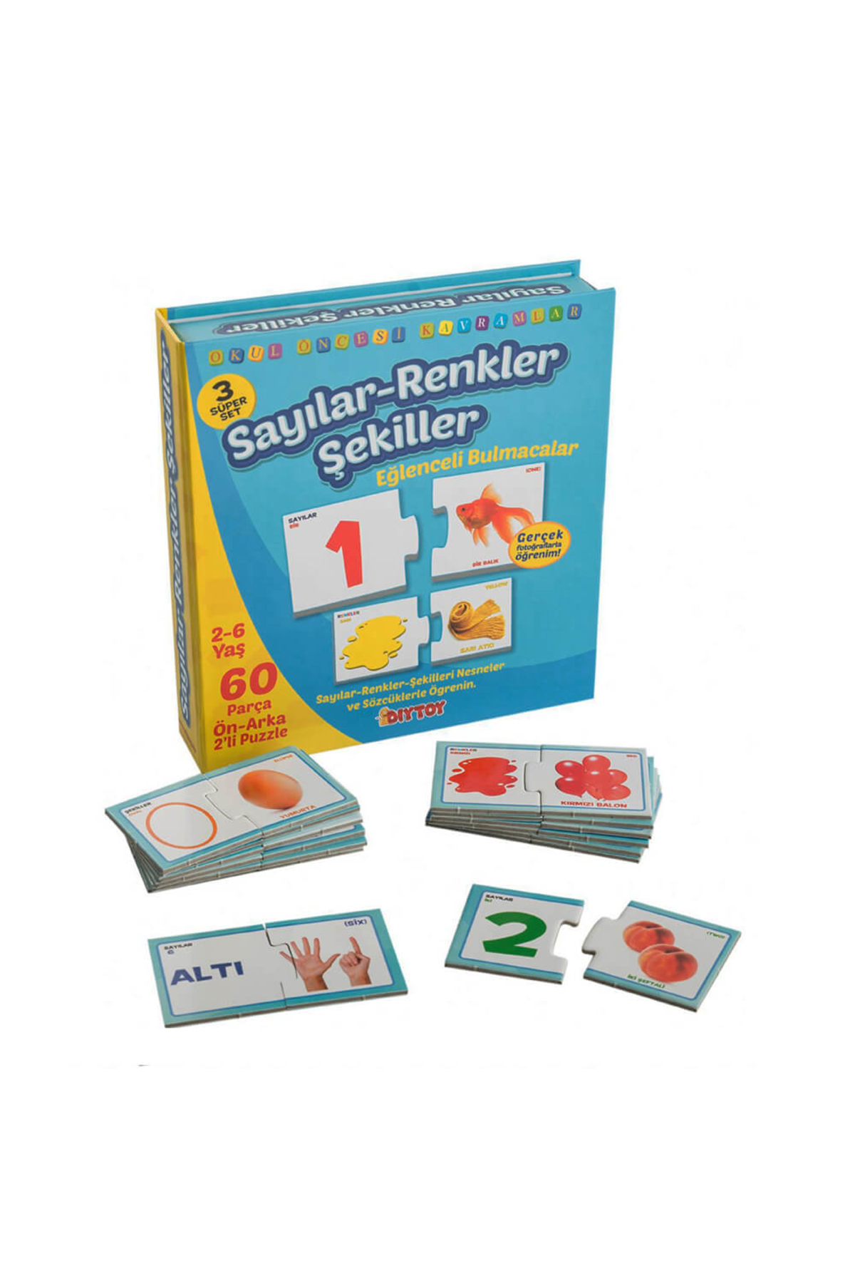 Puzzle Fun Numbers Colors Shapes