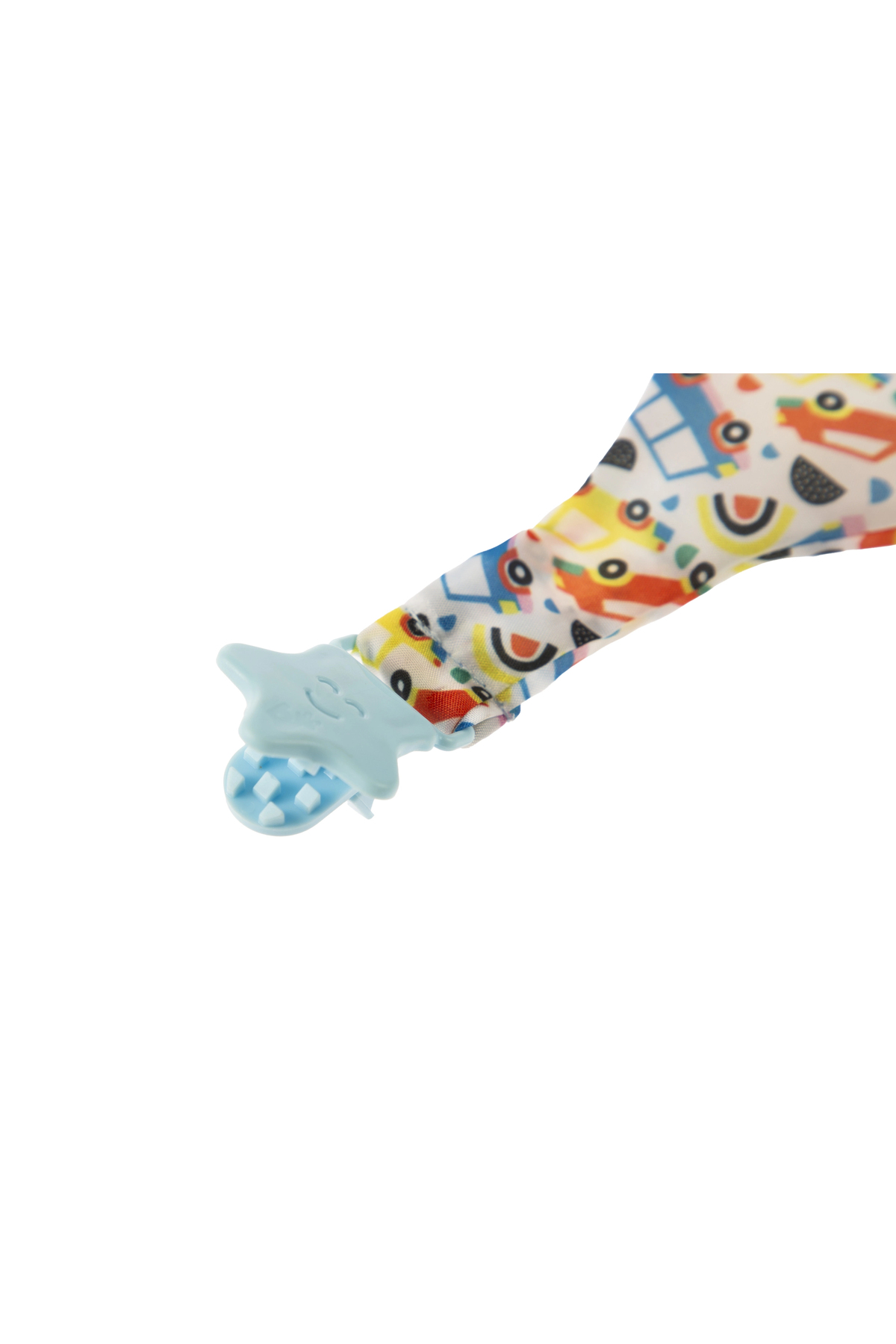 Babyjem Silikon Diş Kaşıyıcı Fular & Kravat - Pastel Şeritler - Hışırtılı & Rahatlatıcı Yumuşak - Bpa Free fotoğrafı 3 (önizleme)