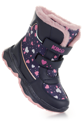 Kiko Kids Kartanesi Cırtlı Kız Çocuk Kar Bot Soğuk Suya Dayanıklı