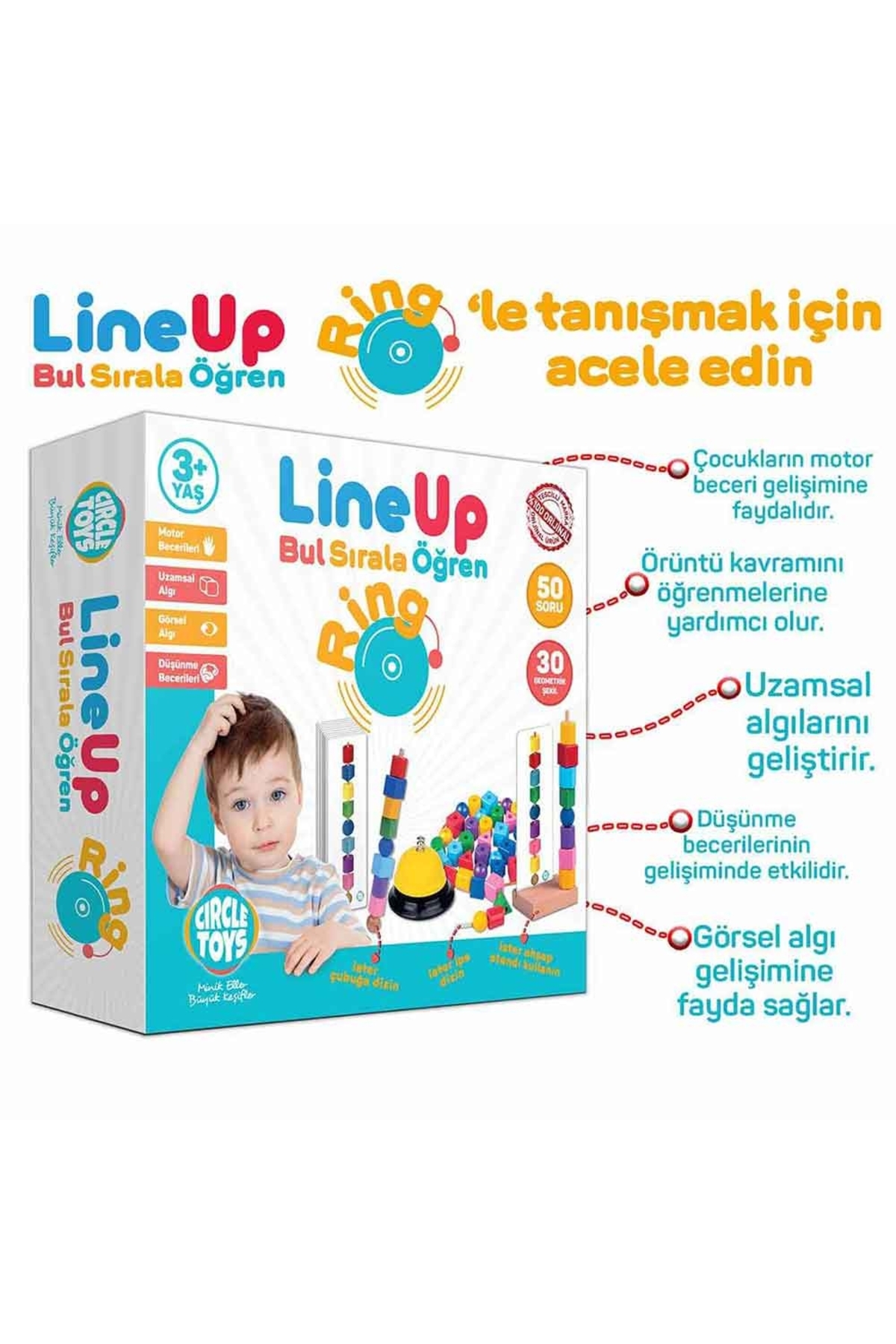Circle Toys Line Up Ring CRCL007 fotoğrafı 2 (önizleme)