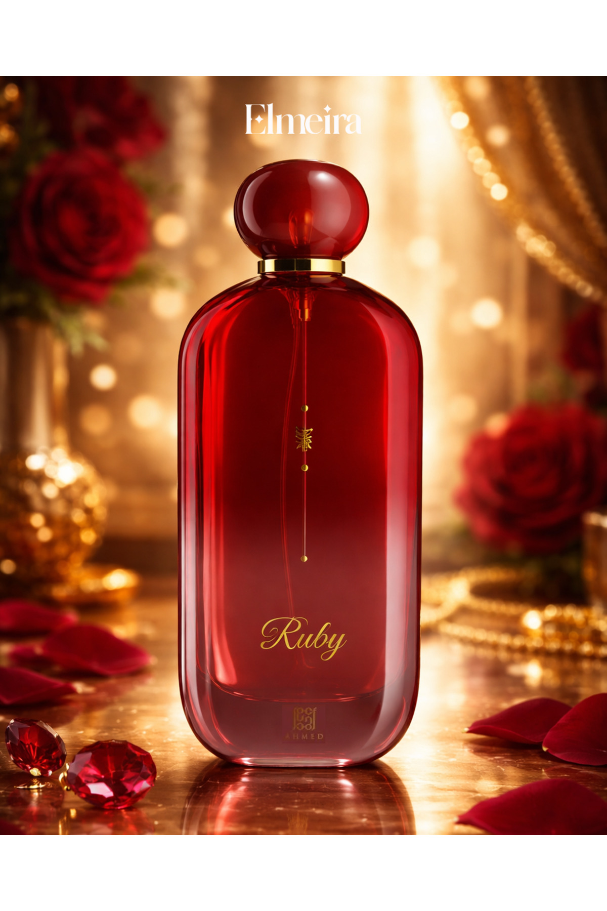 Ahmed Al Maghribi Ruby 100ML | Longlasting Unisex | Citrus Rosy | Vanilla | W...
