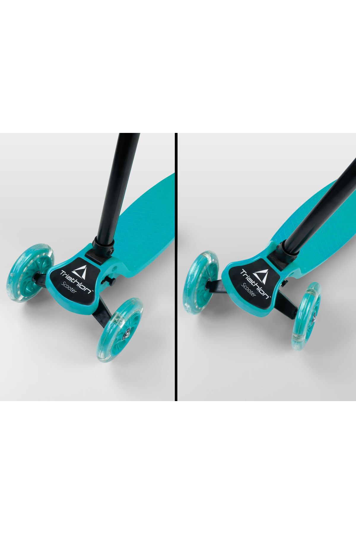 Triathlon T212-M Katlanabilir LED Işıklı Scooter | Ayarlanabilir Yükseklik | Arka Fren | 3 Tekerlek | 3+ Yaş fotoğrafı 5 (önizleme)