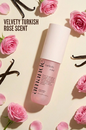 Amande Turkish Rose Body Mist 100 ml | Gül Kokulu, Kalıcı Etki, Vücut Spreyi
