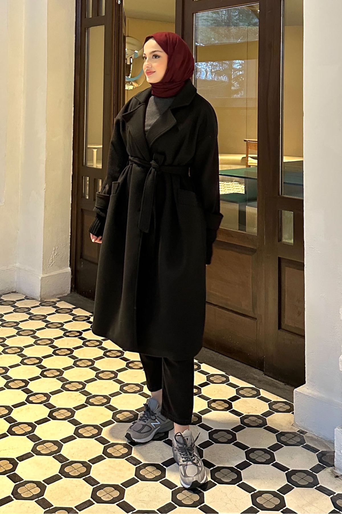 Ovn.  DualArm Kolu Triko Kaban - Siyah - Görsel 2