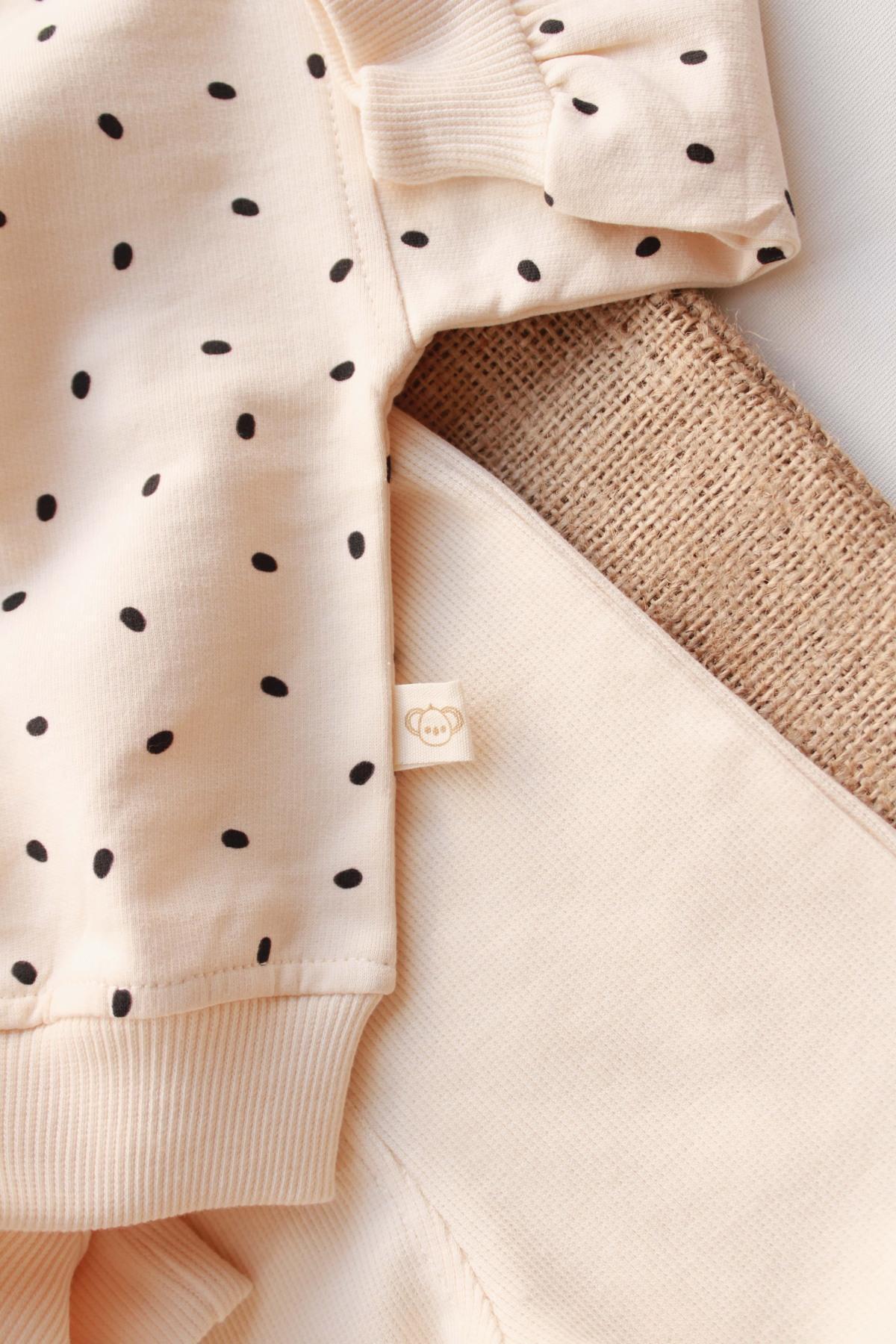 OhlalaKoala Siyah Puantiyeli Bebek Alt Üst Takım fotoğrafı 6 (önizleme)