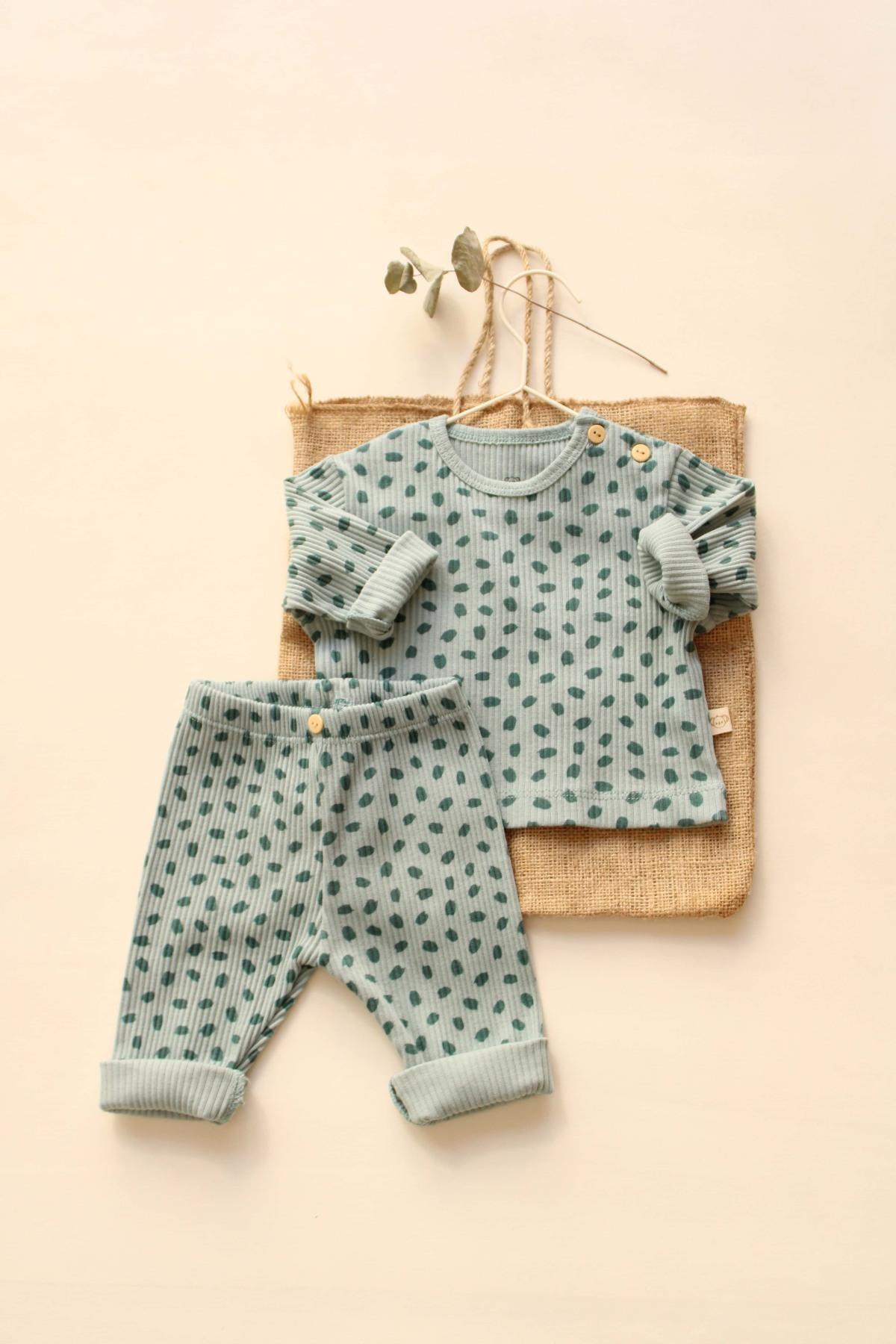 OhlalaKoala Watercolor Bebek Alt Üst Takım fotoğrafı 6 (önizleme)