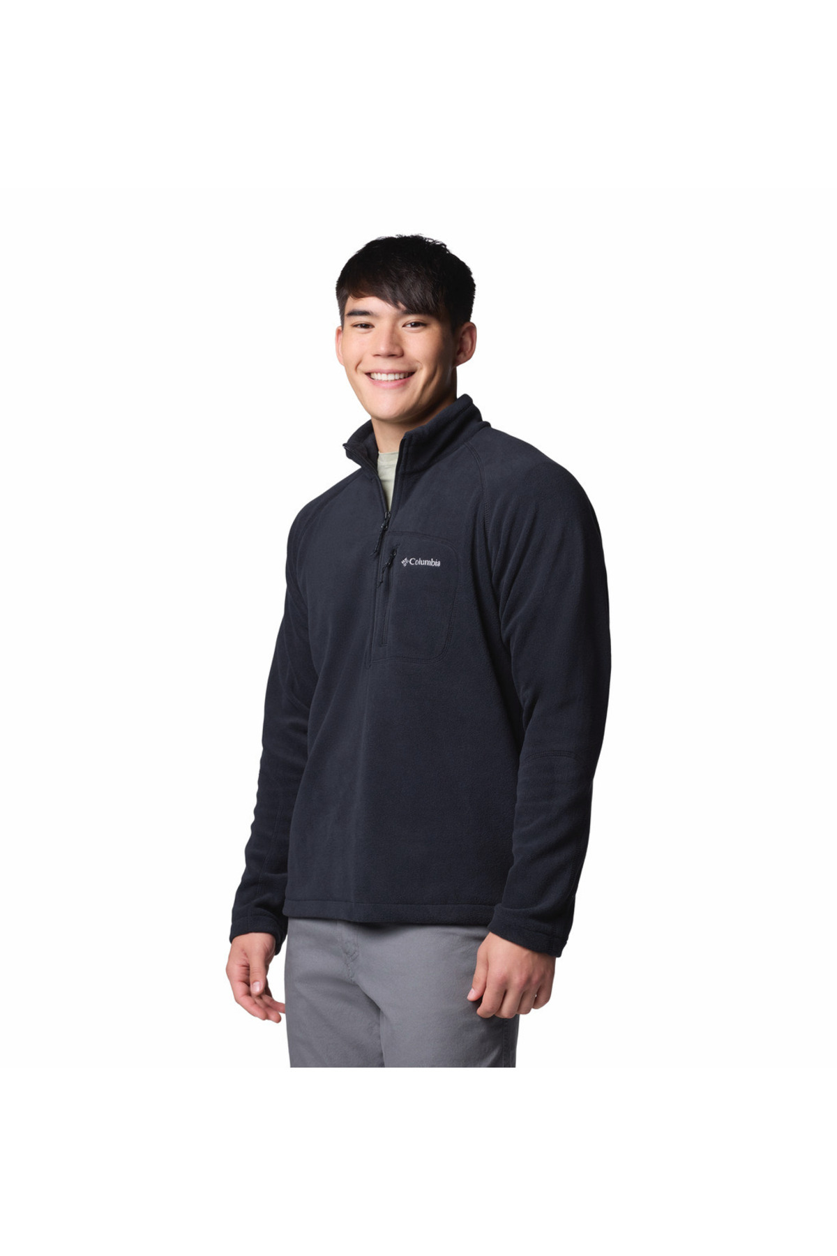کاپشن مردانه پلار مدل XM6410 FAST TREK III HALF ZIP FLEEECE 1553511013 — مشکی — تصویر 6 از 6