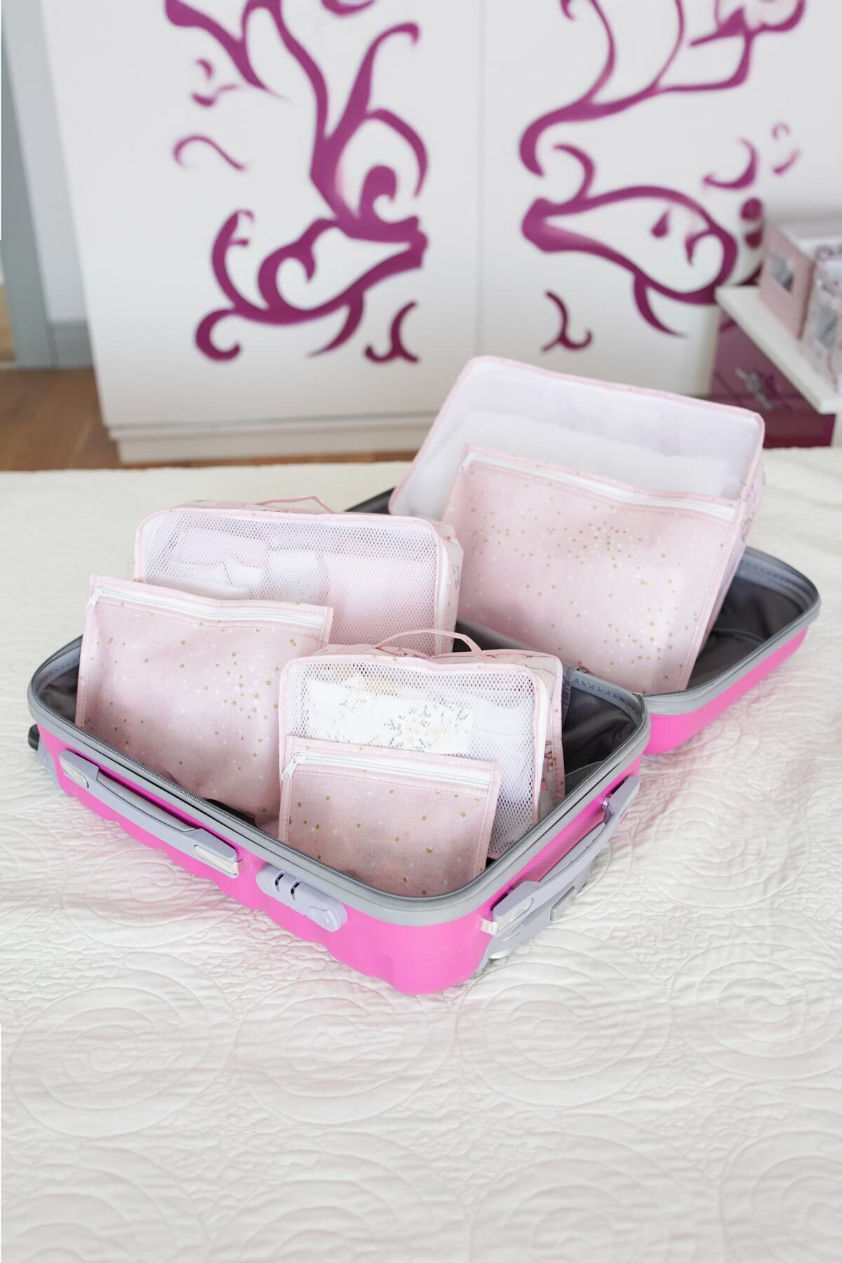 ALAS Bebek 6 Lı Valiz İçi Düzenleyici Organizer Seyehat Seti fotoğrafı 3 (önizleme)