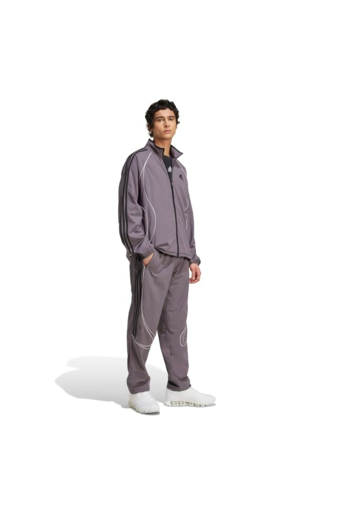 شلوار گرمکن ورزشی زنانه راسته | آدیداس adidas JW5870 - تصویر 4