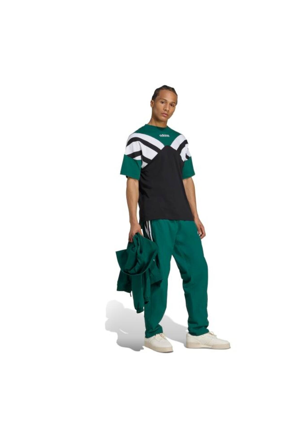 شلوار گرمکن ورزشی مردانه طرح دار فاق نرمال | آدیداس adidas JX3055 - تصویر 4