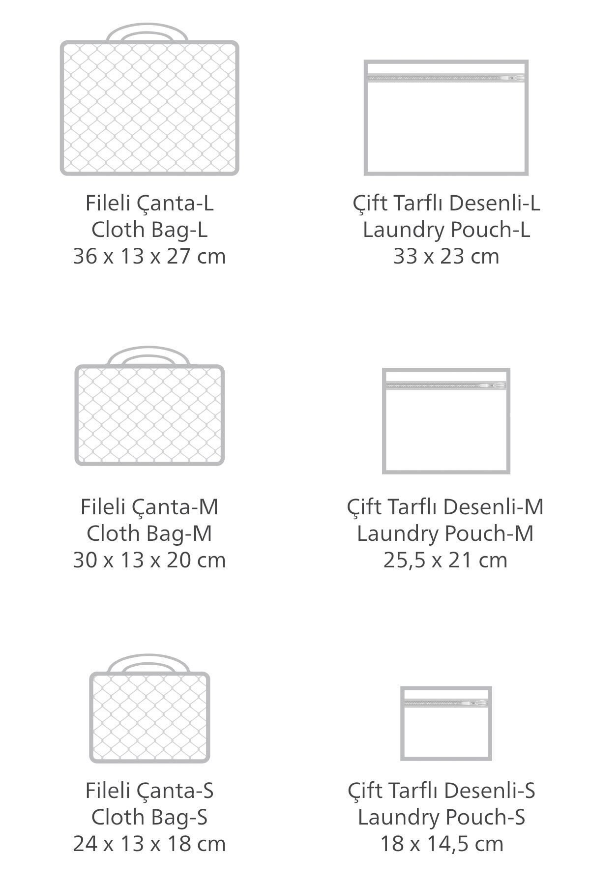 ALAS Bebek 6 Lı Valiz İçi Düzenleyici Organizer Seyehat Seti fotoğrafı 5 (önizleme)
