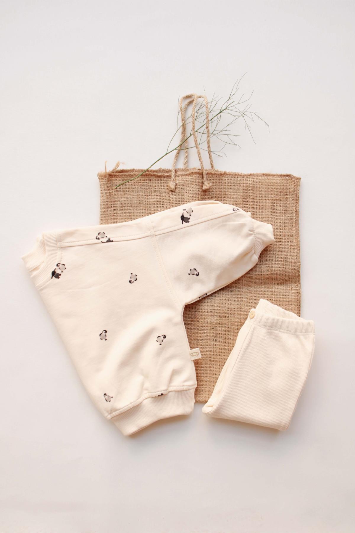 OhlalaKoala Penguen Bebek Alt Üst Takım fotoğrafı 5 (önizleme)