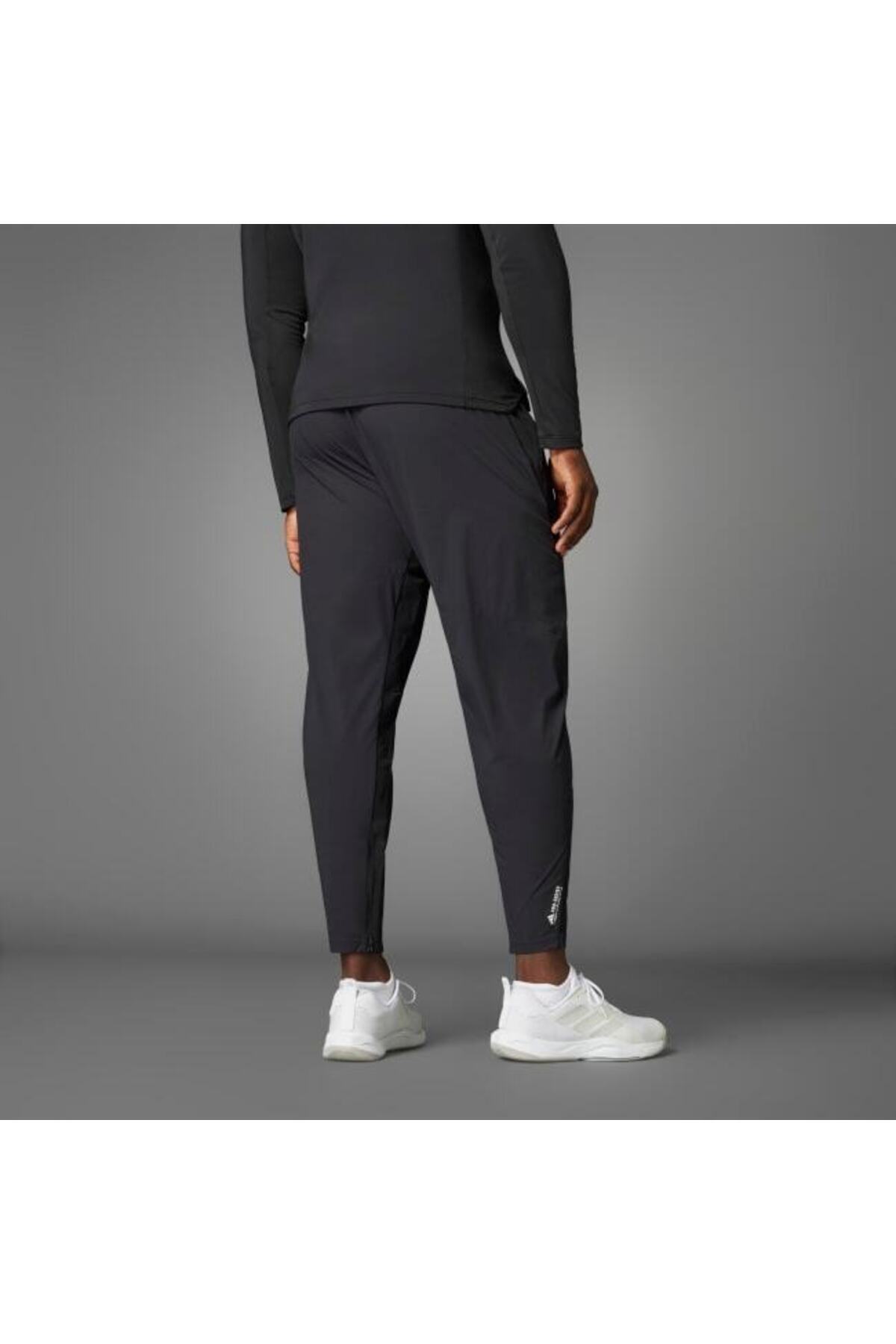 شلوار گرمکن ورزشی مردانه راسته | آدیداس adidas JI8224 - تصویر 2