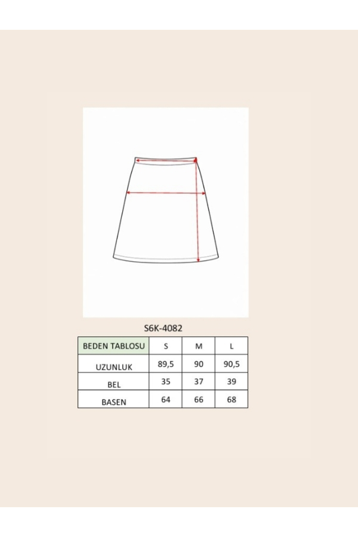 Lijuri  Kalın Toka Kemerli Yırtmaçlı Etek 4082 - Görsel 8