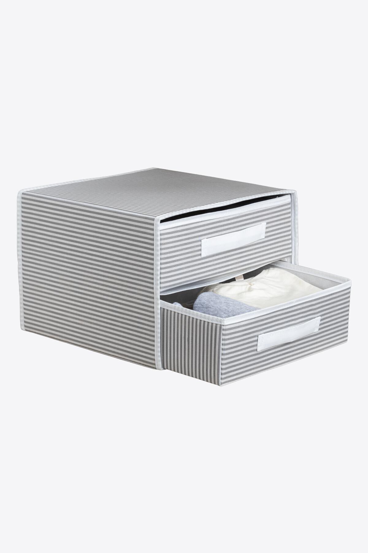 ALAS İki Bölmeli Çekmeceli Organizer-çok Amaçlı Çekmece-çorap&iç Çamaşır, Bebek Eşyaları Vb. Organizeri fotoğrafı 4 (önizleme)