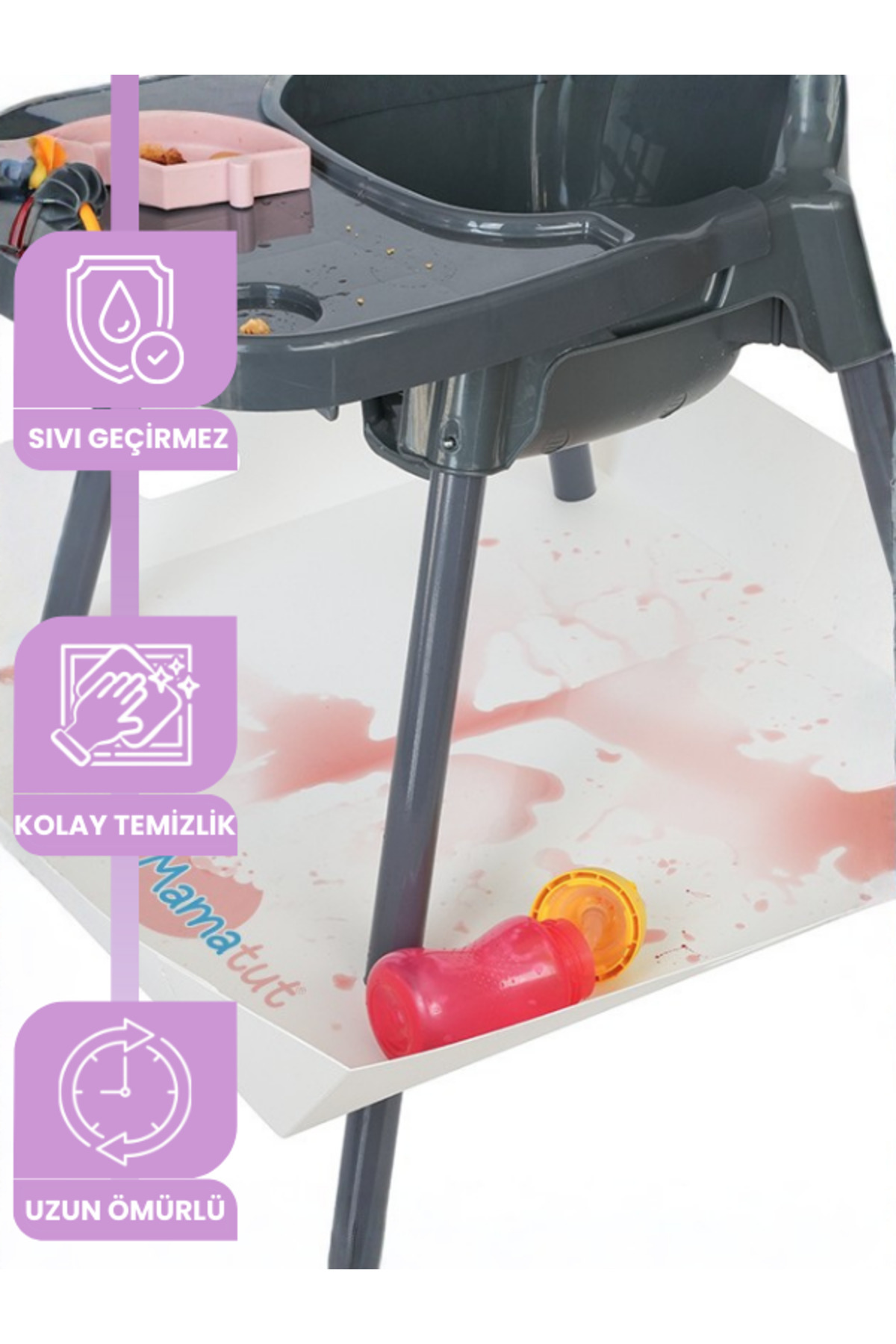 Mamatut BEYAZ Ikeaantilop Uyumlu, Sıvı Geçirmez, Kolay Silinir, Dayanıklı, Uzun Ömürlü BEYAZ RENK fotoğrafı 5 (önizleme)