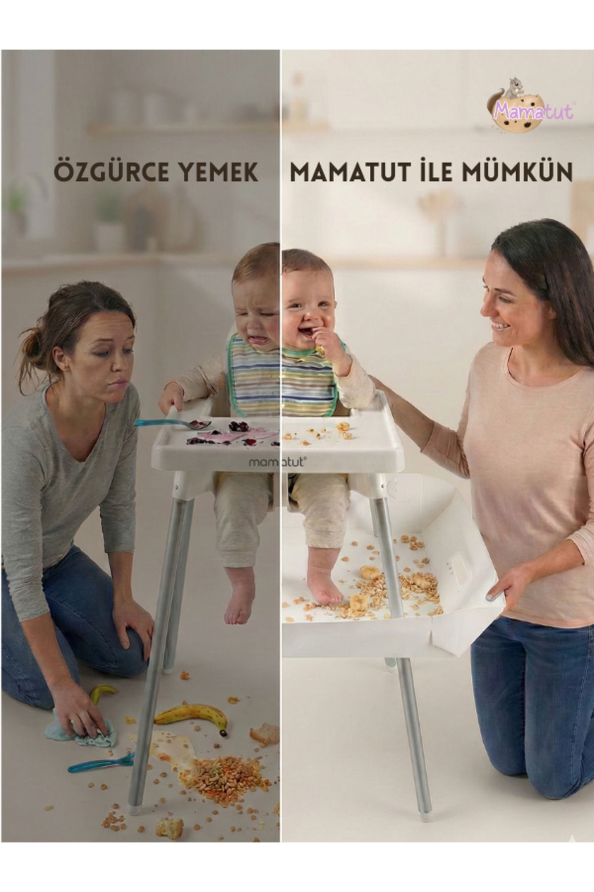 Mamatut BEYAZ Ikeaantilop Uyumlu, Sıvı Geçirmez, Kolay Silinir, Dayanıklı, Uzun Ömürlü BEYAZ RENK fotoğrafı 7 (önizleme)