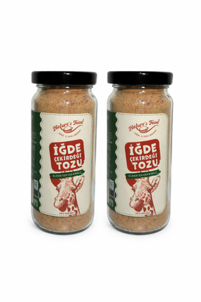 NATURES FOOD İğde Çekirdeği Tozu 2li 200gr Kemik Gelişimi, Lif, Protein, B Vi...