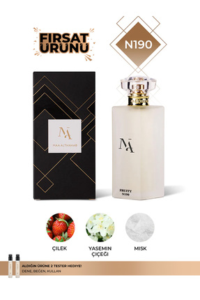 Maa Althahab N190 Meyveli Kadın Parfümü 50ML