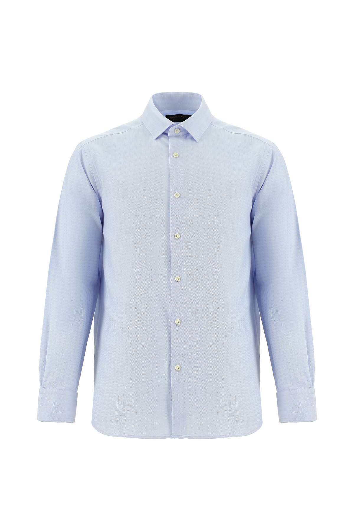 کیگیلی پیراهن نخی طرح‌دار کلاسیک آستین بلند