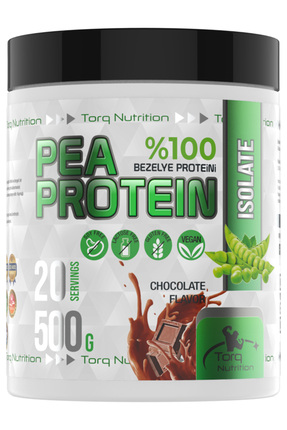 Torq Nutrition Pea Protein %100 Bezelye Proteini 500 gr - Çikolata