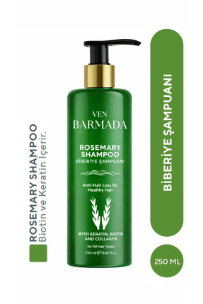 VEN BARMADA Biberiye Şampuanı Dökülme Karşıtı ve Hızlı Uzamaya Yardımcı Kerat...