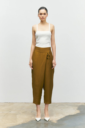 BIZEFASHION Anvelop Pantolon - Gold