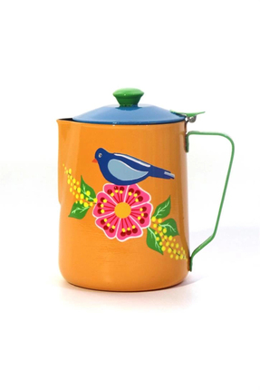 DEDEMİN EMAYELERİ Turuncu Kuş Sürahi