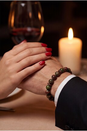 FerizZ Unakit Doğal Taş Bileklik EBLK-479