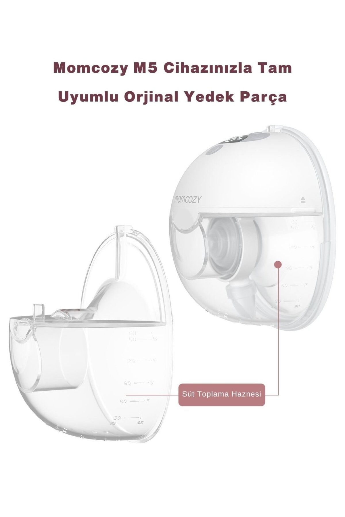 Momcozy Süt Toplama Haznesi ( M5 ) fotoğrafı 7 (önizleme)