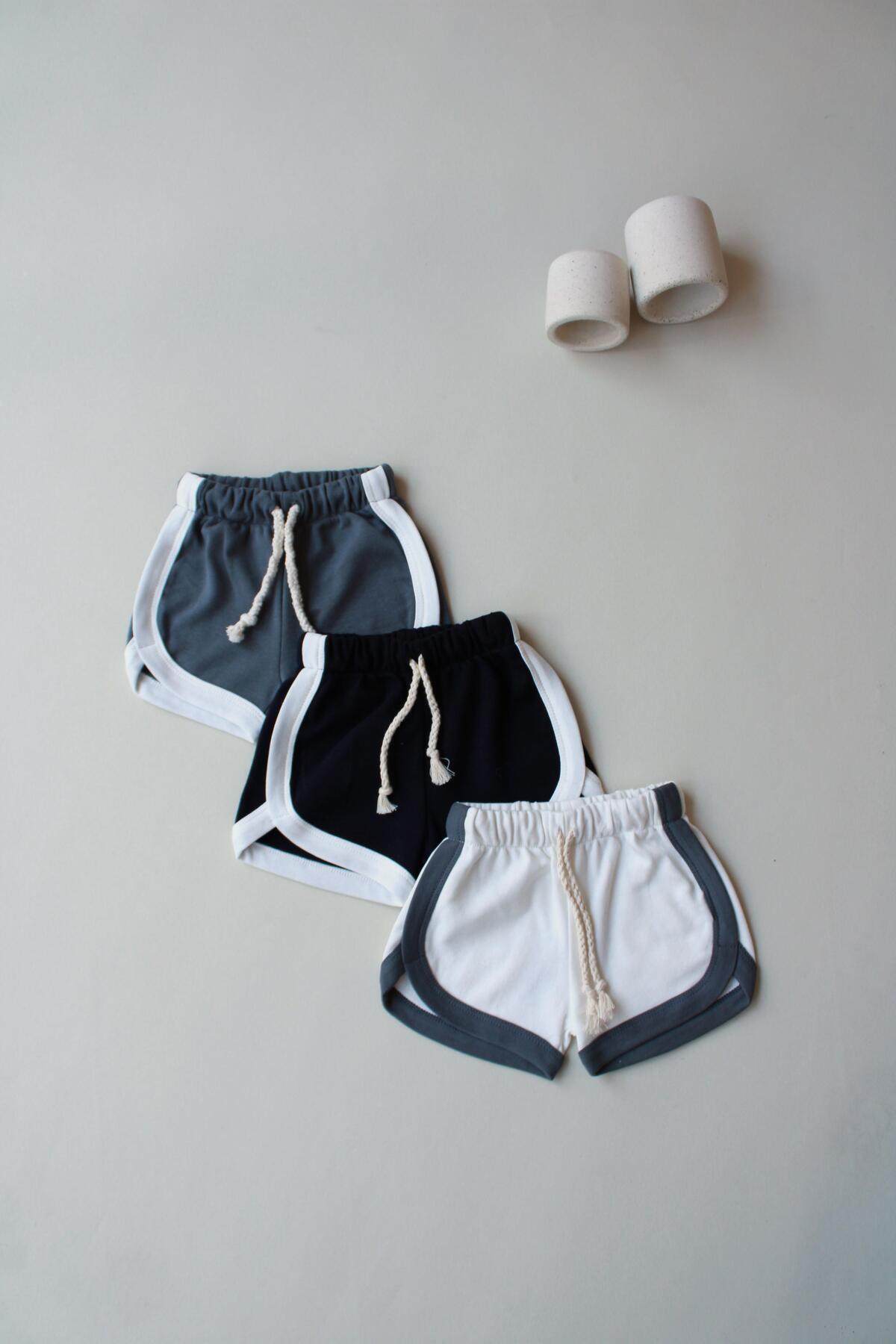 Oh La La Koala For Little Ones 3'lü Biyeli Penye Şort Model 7 fotoğrafı 2 (önizleme)