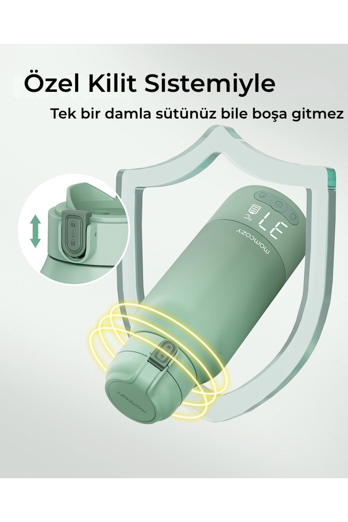 Momcozy Taşınabilir Su ve Süt Isıtıcı fotoğrafı 7 (önizleme)