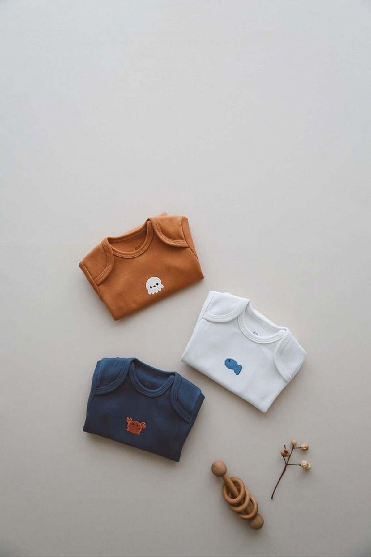 OhlalaKoala 3lü Nakışlı Çıt Çıtlı Kısa Kollu Body Zıbın Model 4 fotoğrafı 7 (önizleme)