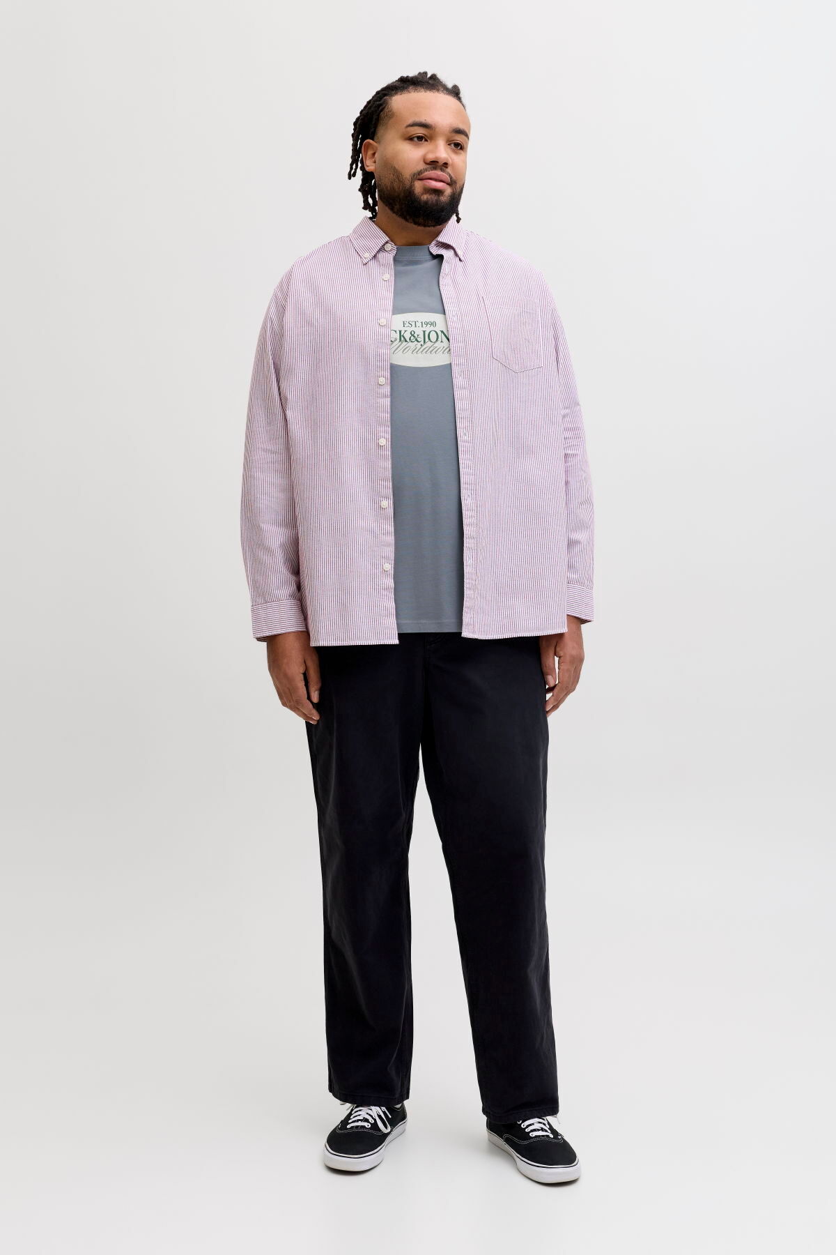 تیشرت مردانه راسته آستین کوتاه | جک اند جونز Jack & Jones 12298346 - تصویر 2