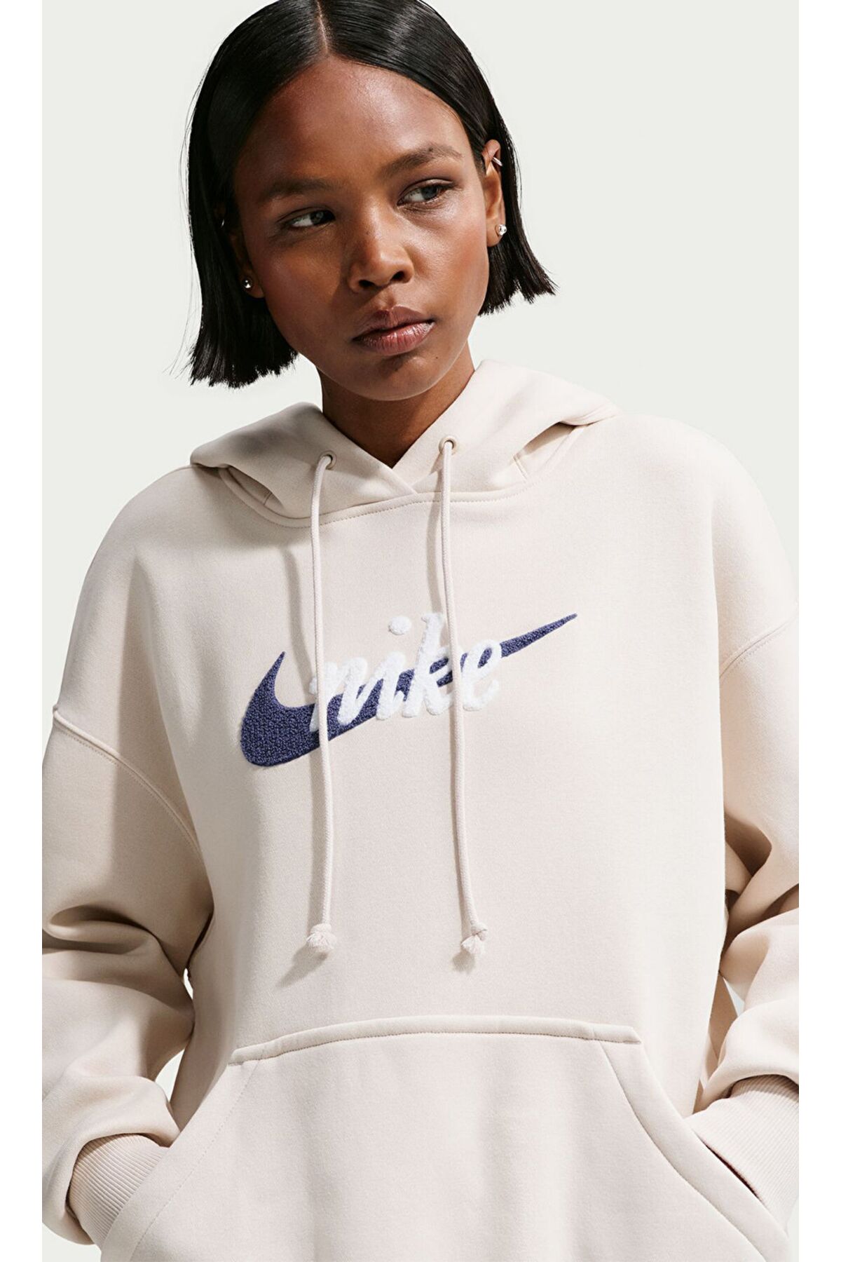 Nike Kadın Sweatshirt W NSW PHNX FLC OS LOGO HDY - Fiyatı, Yorumları