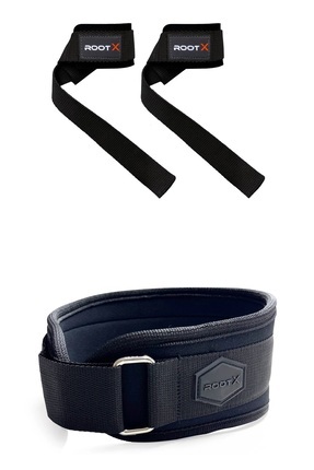 ROOTX FOAM AĞIRLIK KEMERİ - PADDED LIFTING STRAPS 2'Lİ SET