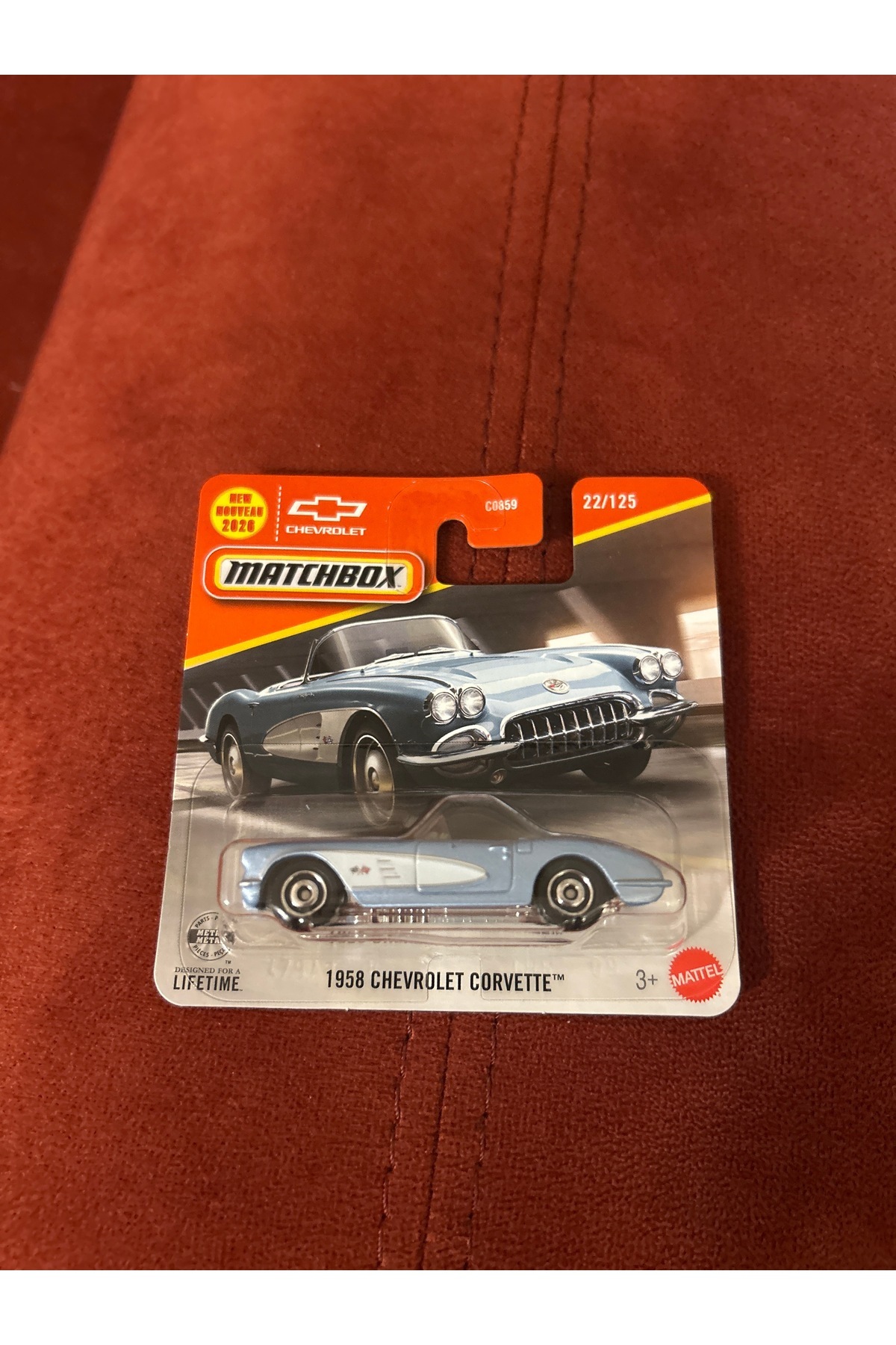 HOT WHEELS Matchbox 1958 CHEVROLET CORVETTE JHN44 - Fiyatı, Yorumları