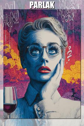 CALLWOOD Pop Art Temalı Çerçevesiz Yüksek Kaliteli Duvar Posteri