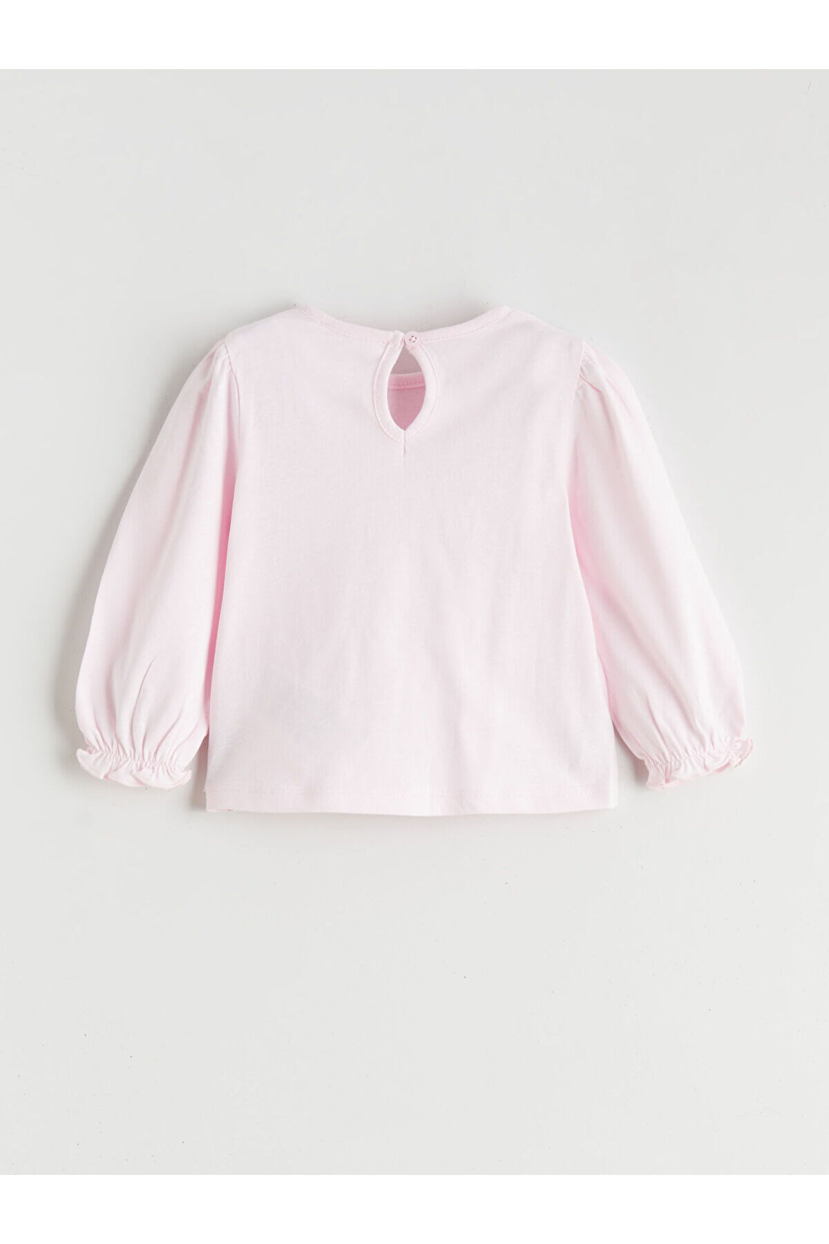 LC Waikiki Elsiva Collection Pembe Tavşan Baskılı Kız Bebek Bluz ve Tayt fotoğrafı 4 (önizleme)