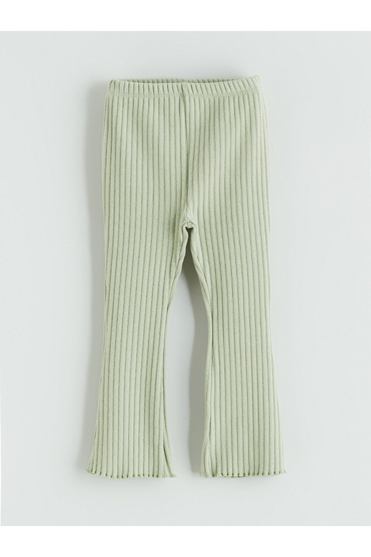 LC Waikiki Elsiva Collection Yeşil Beli Lastikli Kız Bebek Tayt Pantolon fotoğrafı 3 (önizleme)