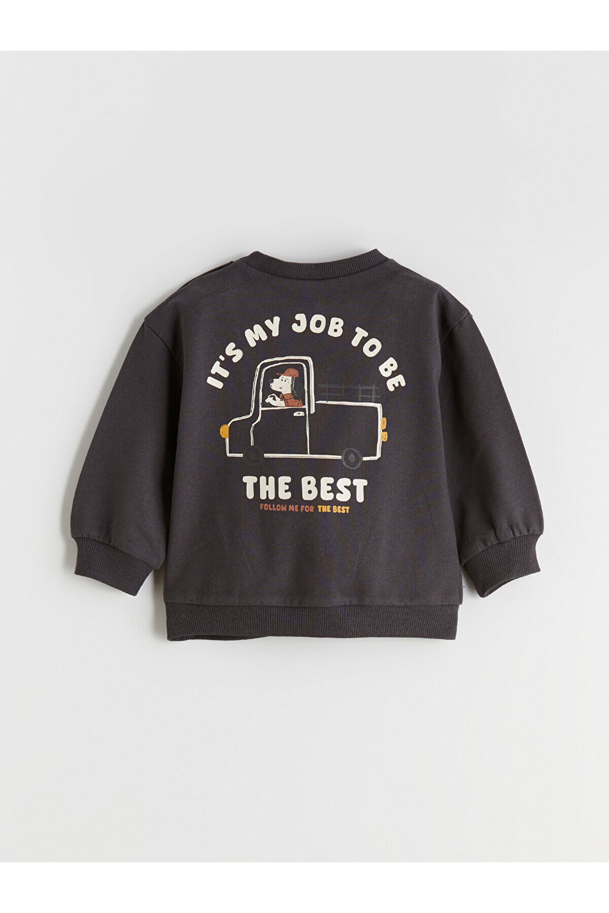 LC Waikiki Nevaa Collection Antrasit Baskılı Erkek Bebek Sweatshirt ve Eşofman Altı fotoğrafı 7 (önizleme)
