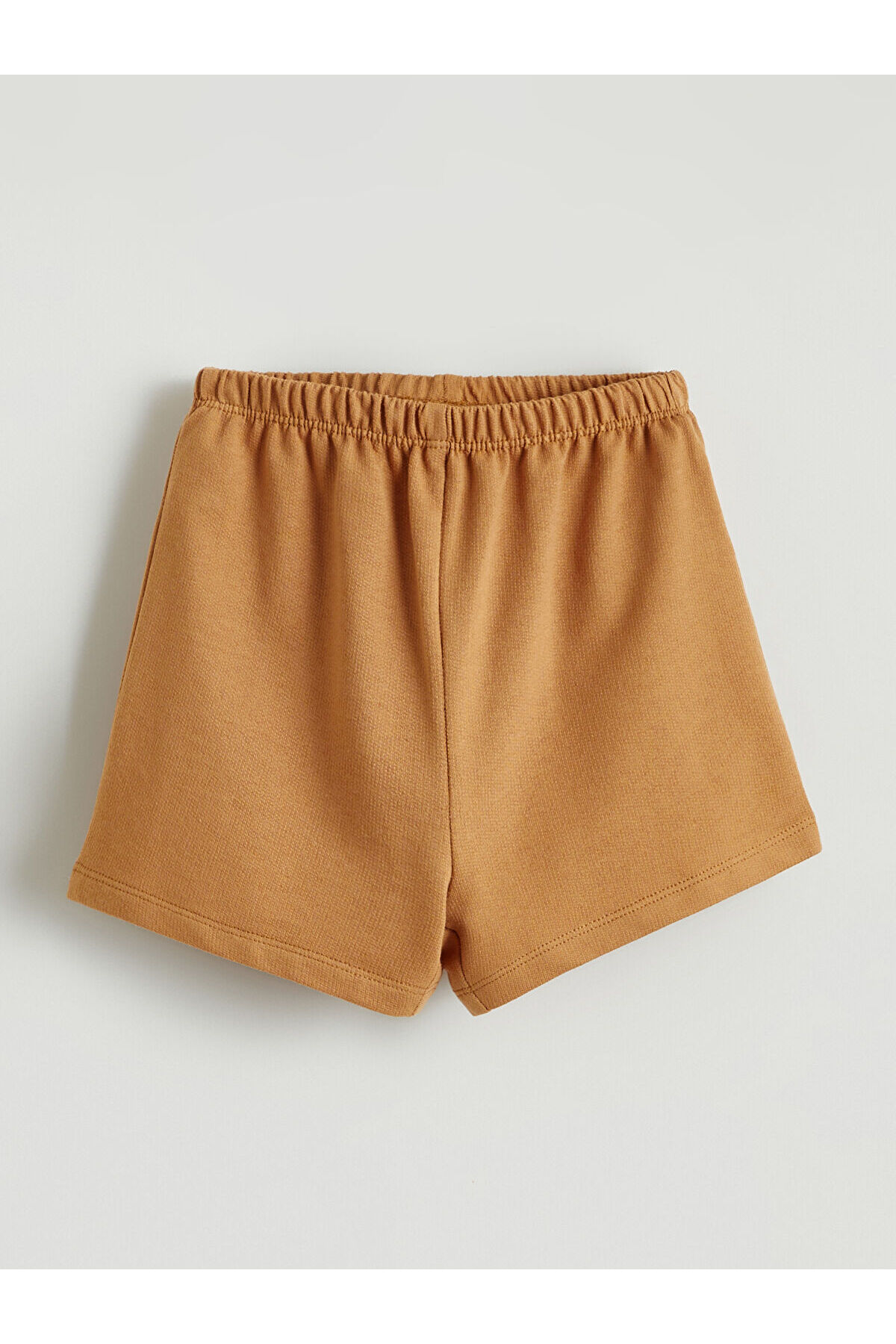 LC Waikiki Elsiva Collection Ekru Bisiklet Yaka Erkek Bebek Tişört ve Şort fotoğrafı 6 (önizleme)