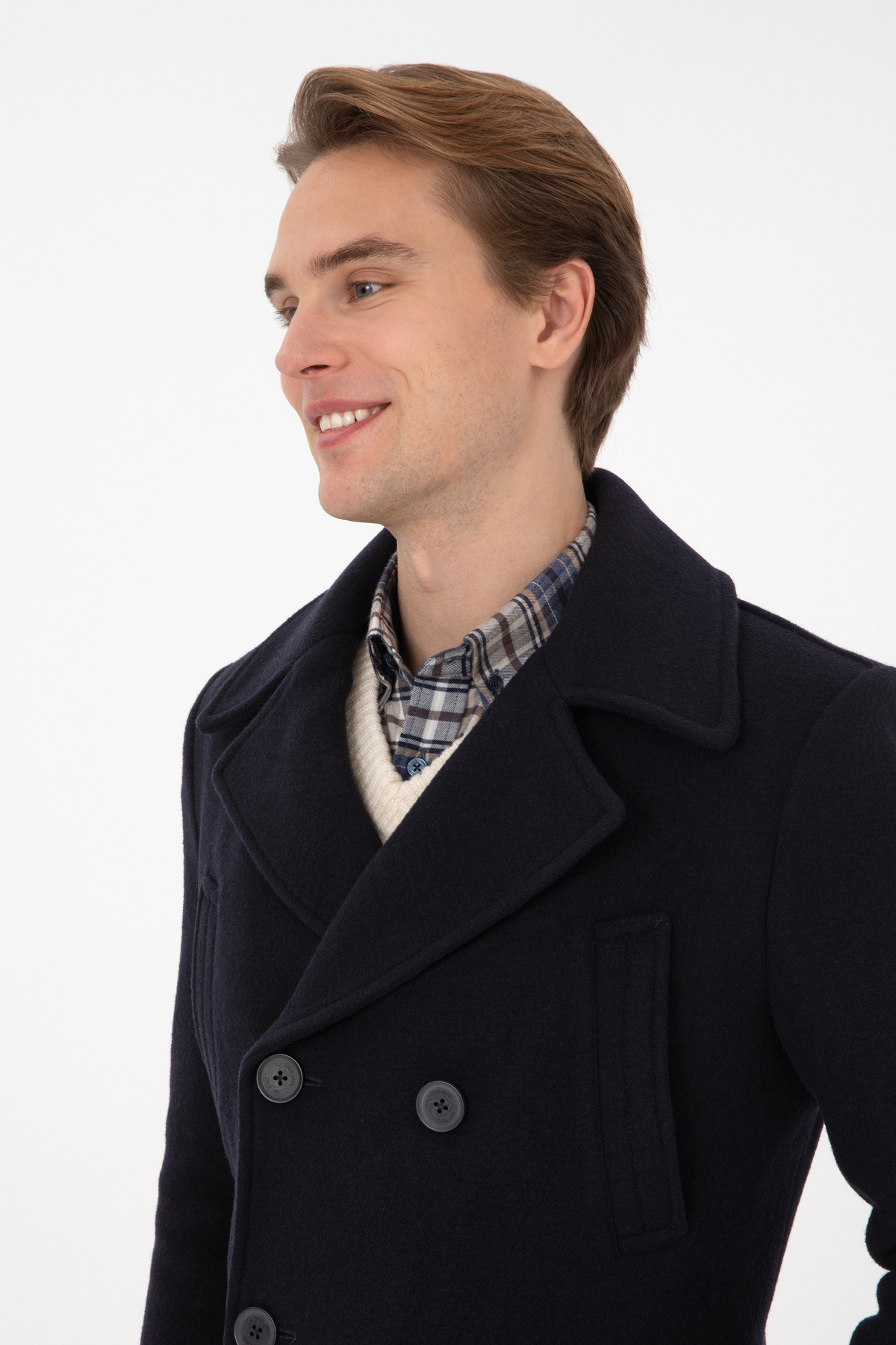 پالتو مردانه یقه ژاکت | یو اس پولو U.S. Polo Assn. 50310351 CN - تصویر 2