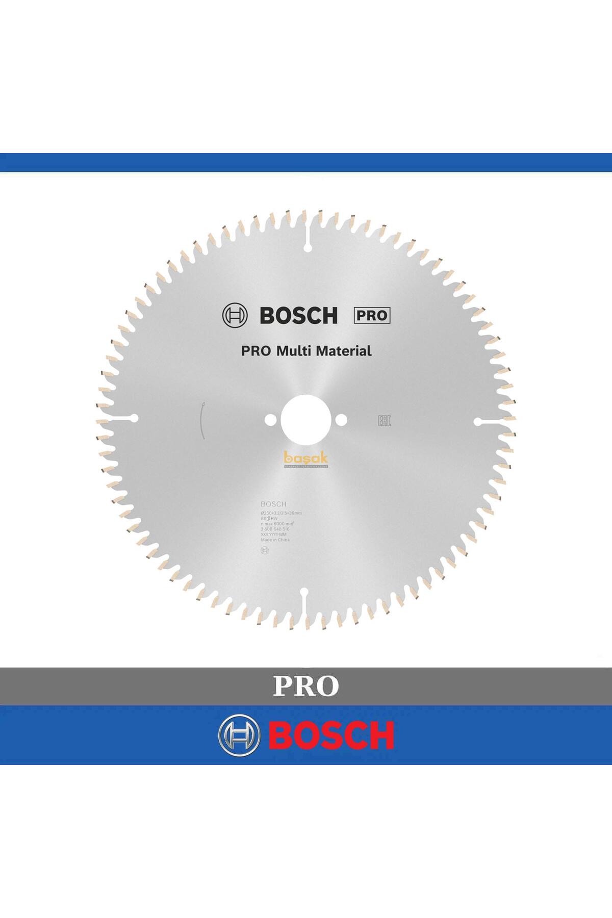 Bosch Pro 250x30 mm 80 Diş Farklı Malzemeler İçin Daire Testere