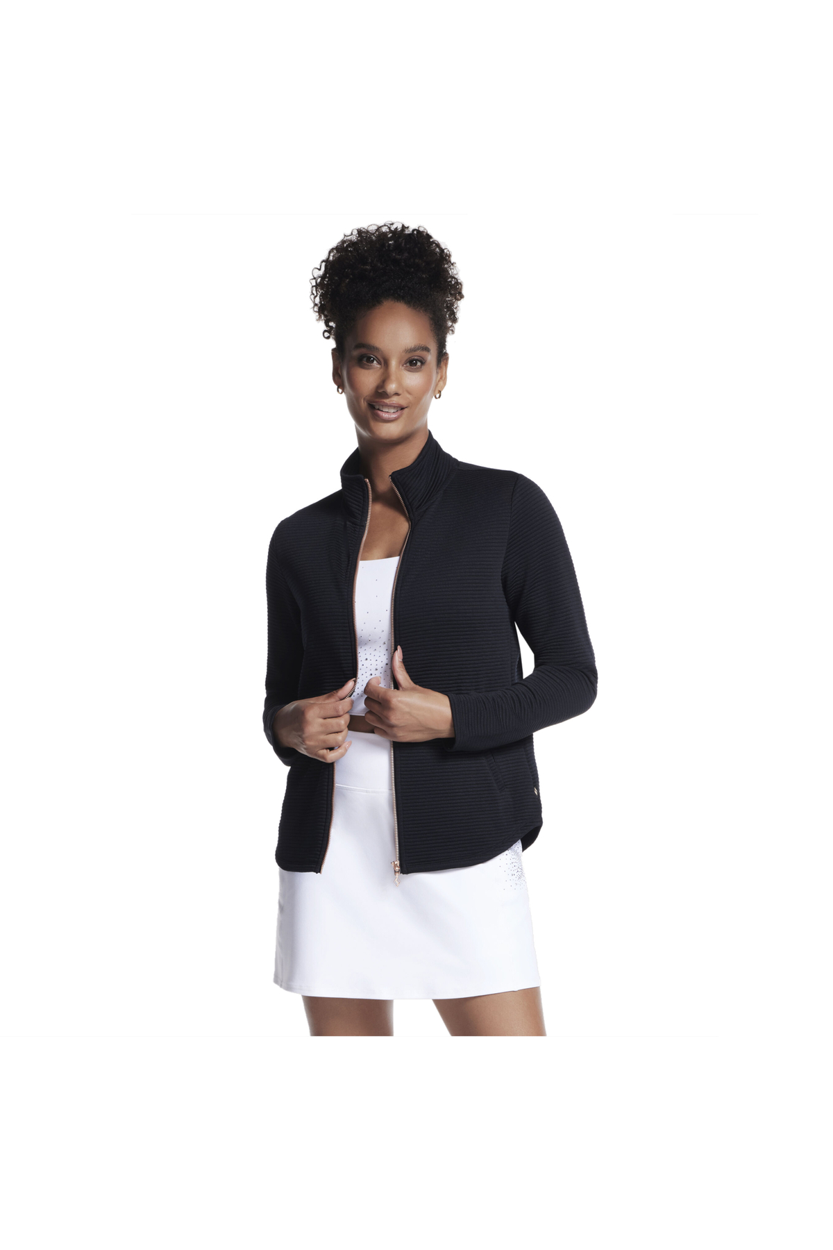 SKECHERS Hanorac Fără Glugă Gowalk Shine Jacket, Hanorac Pentru Femei Femeie - M