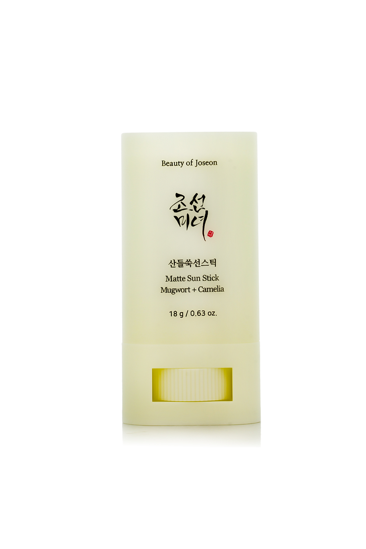 Beauty of Joseon Матиращ слънцезащитен стик с пелин и камелия SPF 50 18 г
