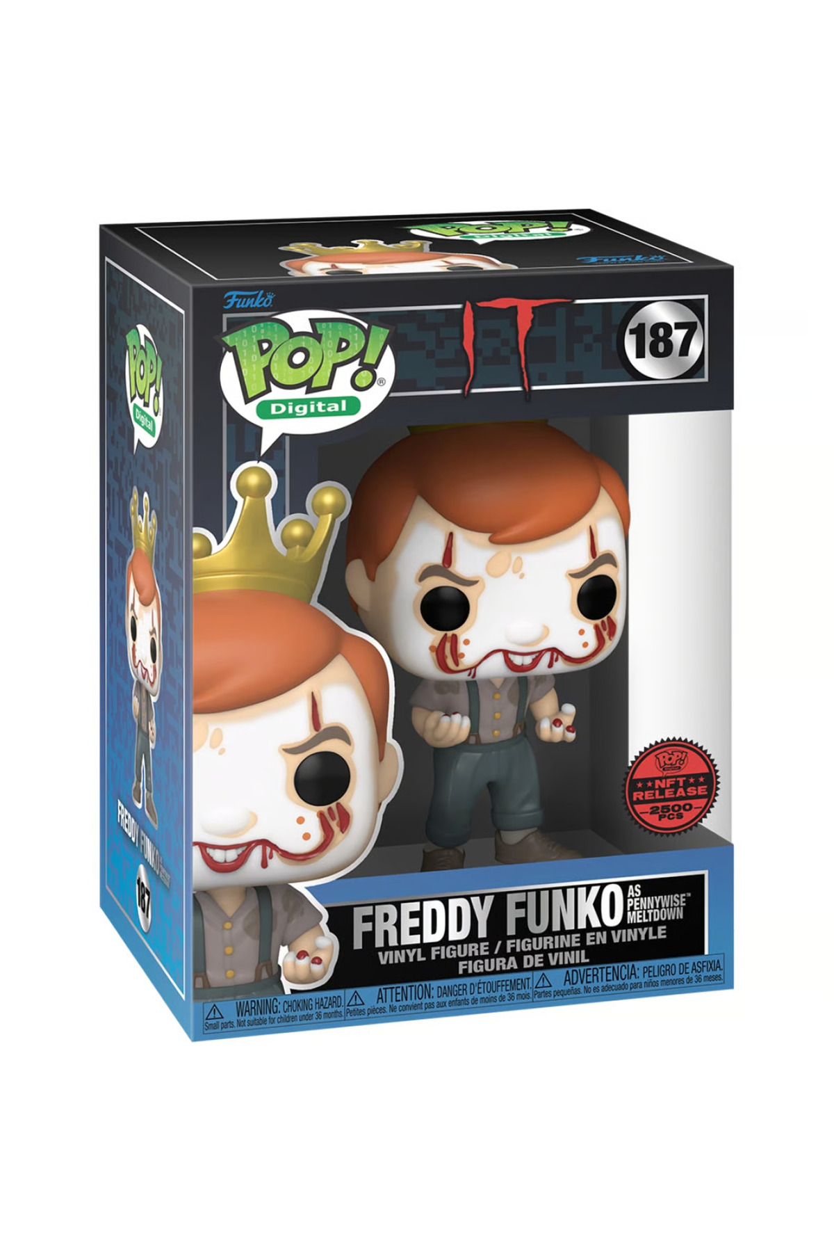 Funko Pop Digital ~ IT Freddy as Pennywise (Meltdown) #187