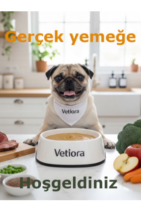 VETIORA Yetişkin Köpeklere İnsan Sınıfı Gerçek Anne Yemeği, 1 Kilogram İle 2 ...